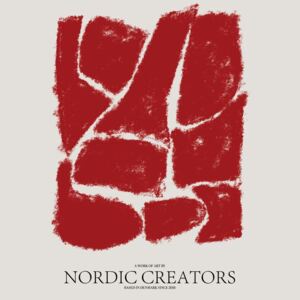 Ábra Things fall apart - Red, Nordic Creators