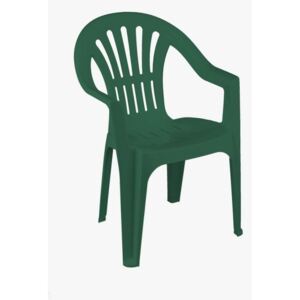 Kerti műanyag szék KONA Zöld