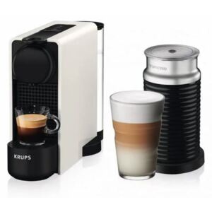 KRUPS XN511110 Essenza Plus White & Aeroccino Kapszulás kávéfőző fehér