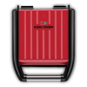 George Foreman 25030-56 Steel kompakt piros grill