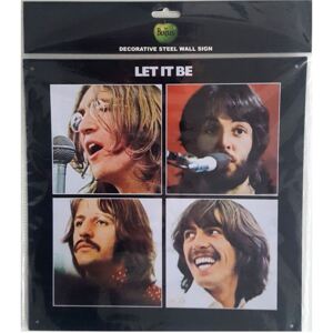 The Beatles - Let It Be fémplakát, (30 x 30 cm)