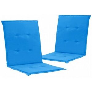 2 db kék párna kerti székhez 100 x 50 x 3 cm