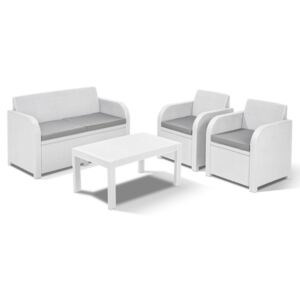 Kültéri bútor VG4159 Fehér + szürke