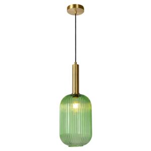 Lucide Lucide 45386/20/33 - Csillár zsinóron MALOTO 1xE27/40W/230V á. 20 cm zöld LC3108