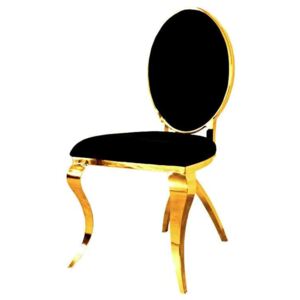 Sacha szék arany-fekete