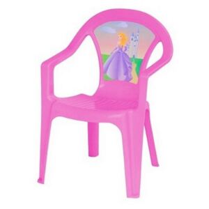 Inlea4Fun műanyag szék gyerekeknek - Rózsaszín