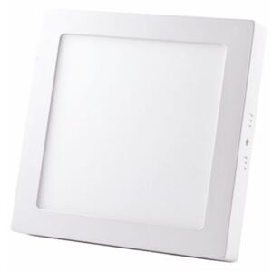 Nedes Mennyezeti LED panel (12W - négyzet) természetes fehér, falon kívüli