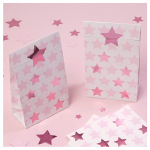 Little Star Pink 5 darabos papírtasak szett - Neviti
