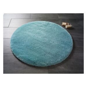 Miami világoskék kerek fürdőszobai szőnyeg, ⌀ 100 cm - Confetti