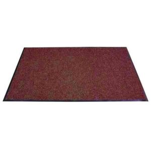 Beltéri lábtörlő szőnyeg lejtős éllel, 150 x 90 cm, vörös
