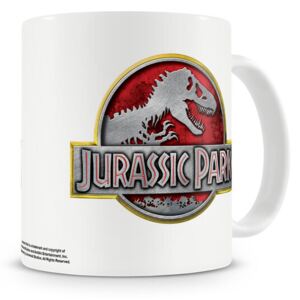 Csésze Jurassic Park - Metallic Logo