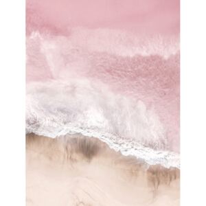 Aerial Pink Sea, (96 x 128 cm)