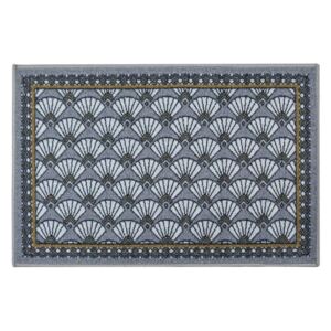 Art déco mintás szőnyeg, 50x80 cm, szürkésbarna - MADRID