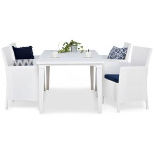 Asztal és szék garnitúra VG4004 Fehér + kék