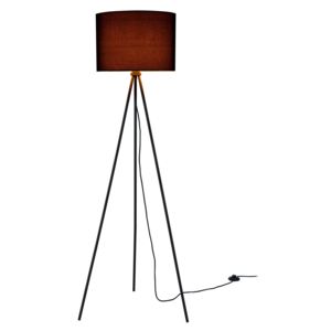 [lux.pro]® Állólámpa Philadelphia nappali megvilágítás design lámpa150 x ø 40 cm fekete
