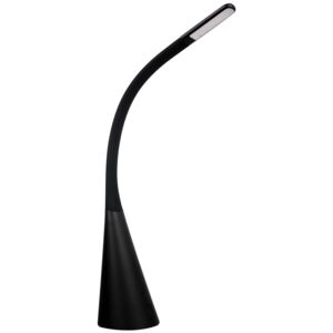 Polux LED Érintős szabályozható asztali lámpa USB ELEGANCE 7W/230V fekete SA1012