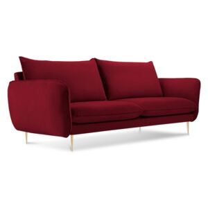 Florence piros kanapé bársonyhuzattal - Cosmopolitan Design
