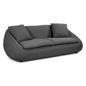 Safira sötétszürke kétszemélyes kanapé - La Forma