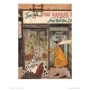Sam Toft - The Barber Shop Quartet Festmény reprodukció, (30 x 40 cm)
