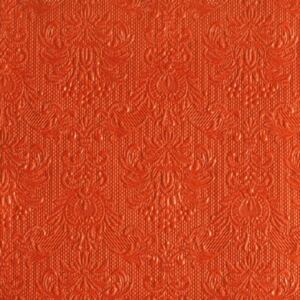 AMB.13305502 Elegance orange papírszalvéta 33x33cm,15db-os