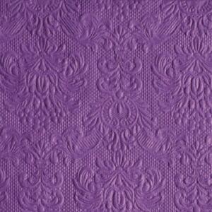 AMB.12505512 Elegance purple papírszalvéta 25x25cm,15db-os
