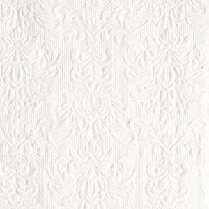 AMB.12504925 Elegance White papírszalvéta 25x25cm,15db-os