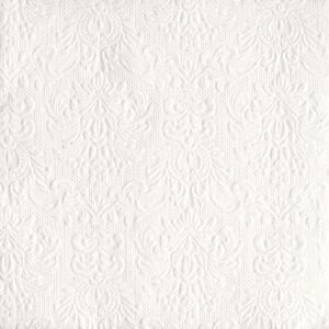 AMB.14004925 Elegance white papírszalvéta 40x40cm,15db-os