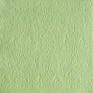 AMB.14007907 Elegance Pale Green papírszalvéta 40x40cm,15db-os