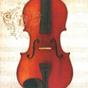 PPD.C1331712 Concerto Violino papírszalvéta 33x33cm,20db-os