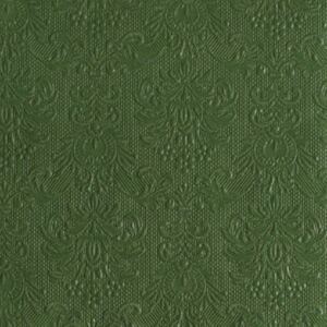 AMB.14004939 Elegance dark green papírszalvéta 40x40cm, 15db-os