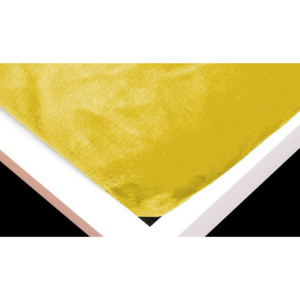 Mikroflanel lepedő (180 x 200 cm) - arany