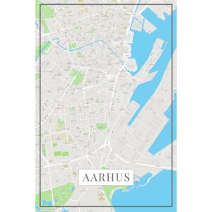 Aarhus color térképe