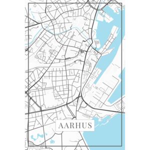 Aarhus white térképe