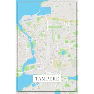 Tampere color térképe