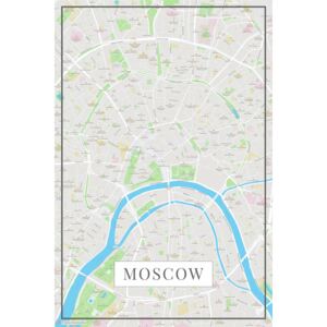 Moscow color térképe