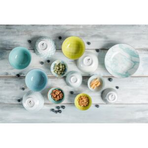 Living colour P 13 részes modern design porcelán étkészlet 6 személyre. Brand:Nora&#039;s design