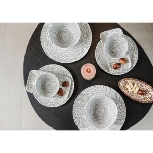 Bali 10 részes modern design porcelán étkészlet 2 személyre. Brand:Nora&#039;s design