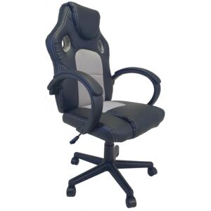 MyLike Gamer Szék - Eco - Fekete/Szürke