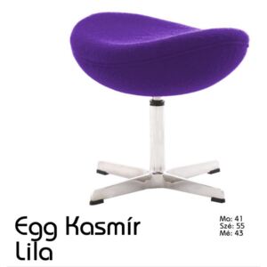 Egg 4 lábtartó Kasmír lila