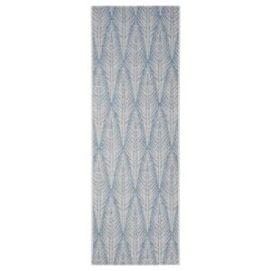 Pella szürke-kék kültéri szőnyeg, 70 x 200 cm - Bougari
