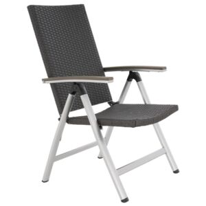 Kerti szék összecsukható DIVERO® - szürke