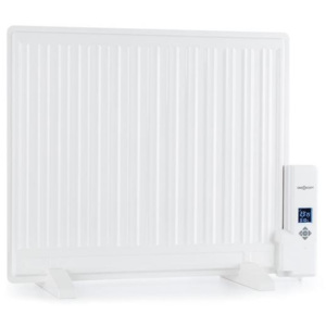 OneConcept Wallander, olajradiátor, 600 W, termosztát, fűtés olajjal, lapos design, fehér