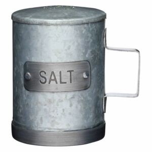 Galvanizált fém sószóró 9x7x10cm, Industrial Kitchen