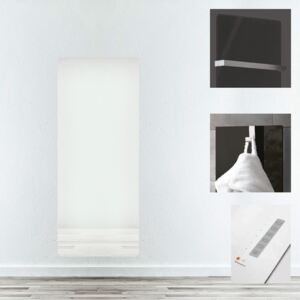 E-MIRROR fürdőszobai fűtőtest, fehér, 100×50 cm