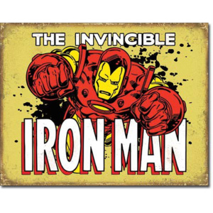 Fémplakát - The Invincible Iron Man (2)