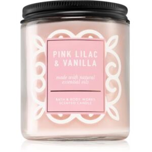 Bath & Body Works Pink Lilac & Vanilla illatos gyertya I. 198 g