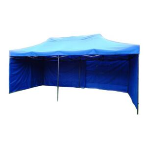 Kerti sátor pavilon DELUXE 3 x 6 m - kék