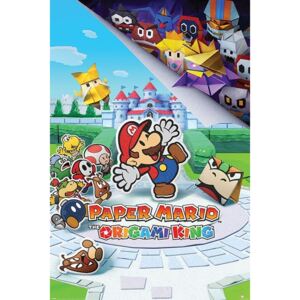 Super (Paper) Mario - The Origami King Plakát, (61 x 91,5 cm)