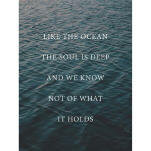 Ábra Like the ocean the soul is deep, Finlay & Noa