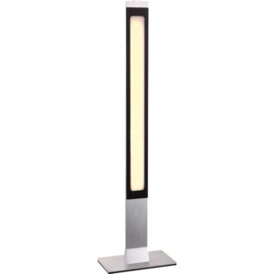 GLOBO 58320T | CampaniaG Globo asztali lámpa 55,5cm fényerőszabályzós érintőkapcsoló szabályozható fényerő 1x LED 880lm 3000K alumínium, fekete, fehér